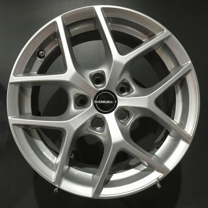 4x Alufelge 16 Zoll 7.0" 5x112 38ET Glanz Silber Audi C6 A4 B6 B7 Rim Wheel FEL5363838143ve