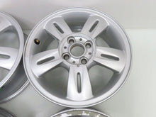 Load image into Gallery viewer, 4x Alufelge 15 Zoll 5.5" 4x100 45ET Silber 6763295 Mini Rim Wheel FEL1232360695ps