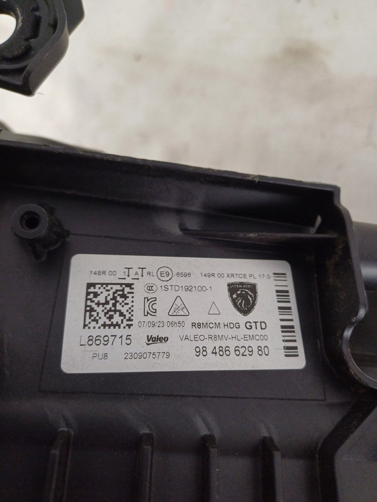 Frontscheinwerfer Peugeot 508 9848662980 Full LED Ein Stück (Rechts oder Links) SCH1788687395of