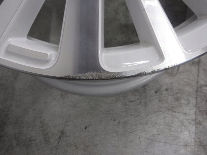 1x Alufelge 16 Zoll 7.0" 4x100 37ET Glanz Weiß 403007684R Dacia III 1 Twingo FEL8417990013lv