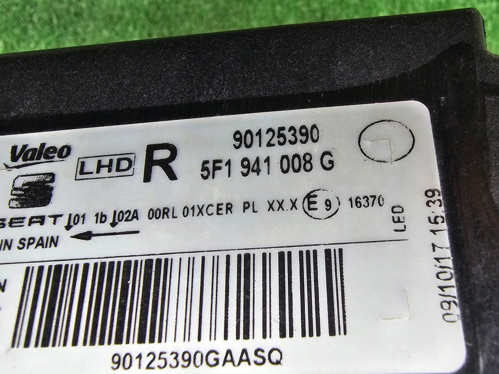 Frontscheinwerfer Seat Leon 5f1 5F1941008G Full LED Rechts Headlight