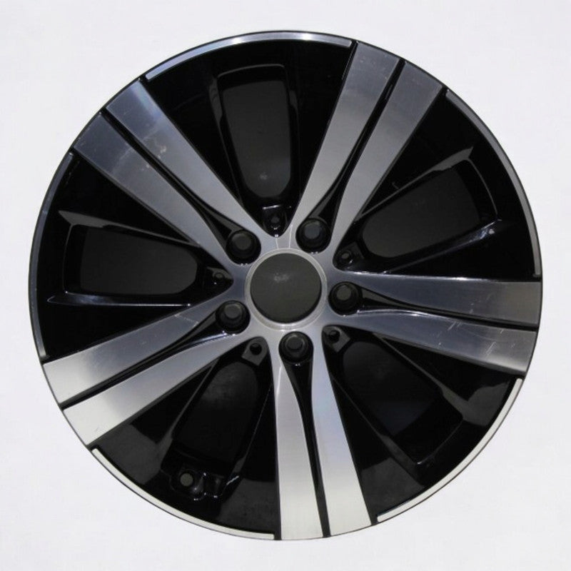 1x Alufelge 17 Zoll 7.0" 5x112 44,5ET Glanz A2064014100 Mercedes-Benz Rim Wheel