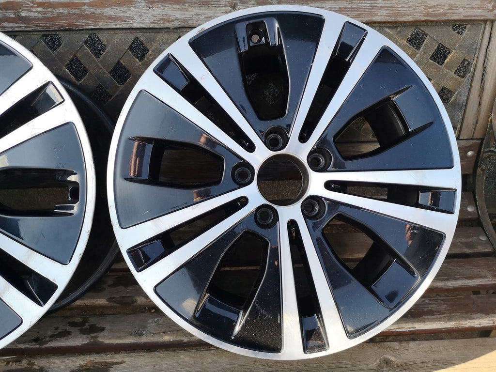 1x Alufelge 17 Zoll 7.5" 5x112 40ET Glanz Schwarz A2134015100 Mercedes-Benz W213