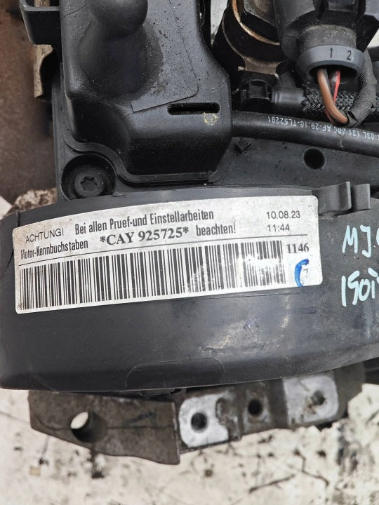Motor Audi A3 CAY 1.6 TDI 241TKm 2010 Diesel Engine Komplett MOT7037836214xm