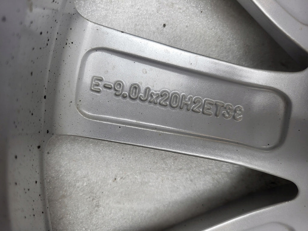 1x Alufelge 20 Zoll 9.0" 5x112 38ET Glanz Silber 4KE071490A Audi E-Tron FEL3180520451sr