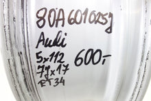 Load image into Gallery viewer, 1x Alufelge 17 Zoll 7.0&quot; 5x112 34ET 80A601025J Audi Q5 Rim Wheel