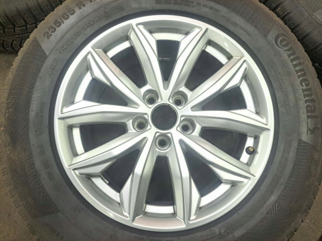4x Alufelge 17 Zoll 7.0" 5x112 34ET Glanz Silber 80A601025J Audi Q5 A3 I FEL1515493630bu