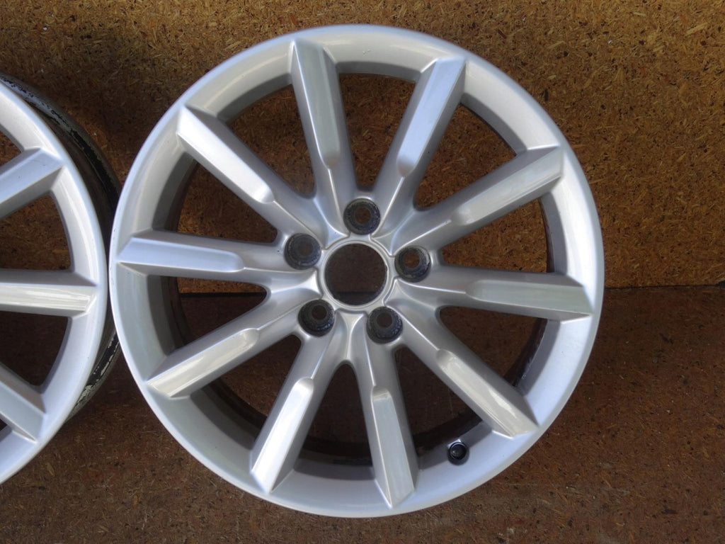 1x Alufelge 17 Zoll 7.0" 5x112 43ET Glanz Silber 8U0601025B Audi Q3 Rim Wheel FEL3603735436tl