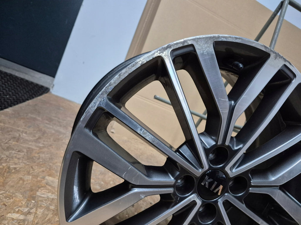 4x Alufelge 17 Zoll 6.5" 4x100 52910-H8600 Kia Rio IV Stonic Rim Wheel FEL5145625803ry