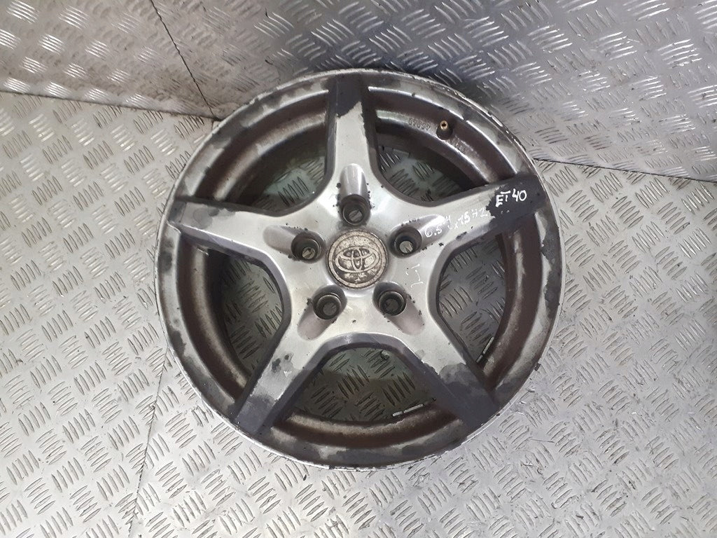 1x Alufelge 15 Zoll 6.5" 5x114.3 Toyota Camry Rim Wheel FEL5751962456qk