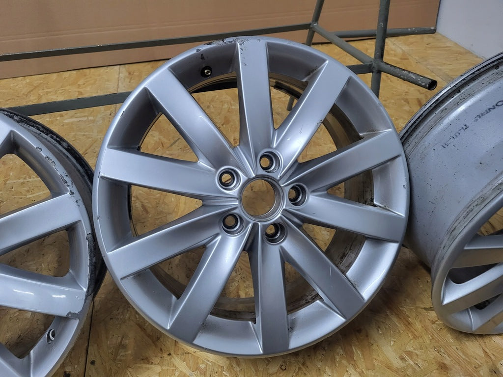 4x Alufelge 17 Zoll 7.0" 5x112 5K0601025F VW Golf VI Touran Rim Wheel FEL2014141364da