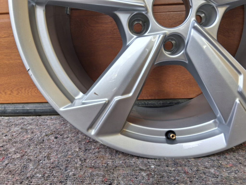 1x Alufelge 18 Zoll 8.0" 5x112 39ET Glanz Silber 4K0601025D Audi A6 C8 Rim Wheel FEL8776547430db