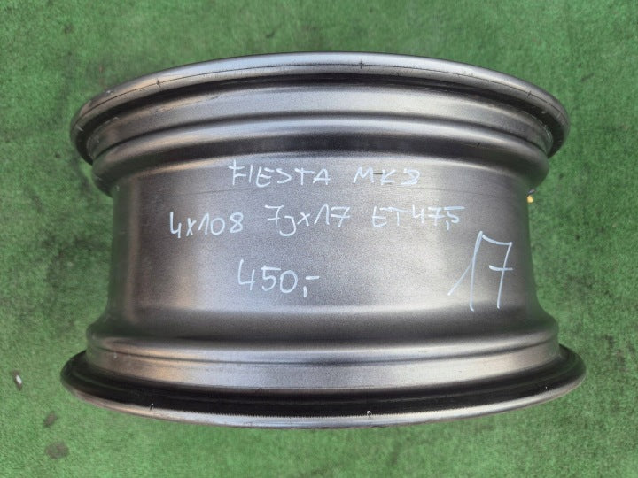 1x Alufelge 17 Zoll 4x108 H1BJ1007D1A Ford Fiesta I Rim Wheel FEL1585217914ur