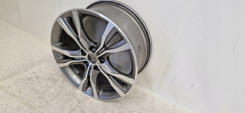 1x Alufelge 18 Zoll 8.0" 5x112 57ET Glanz Schwarz 6855093 BMW 2 F45 F46 Mg