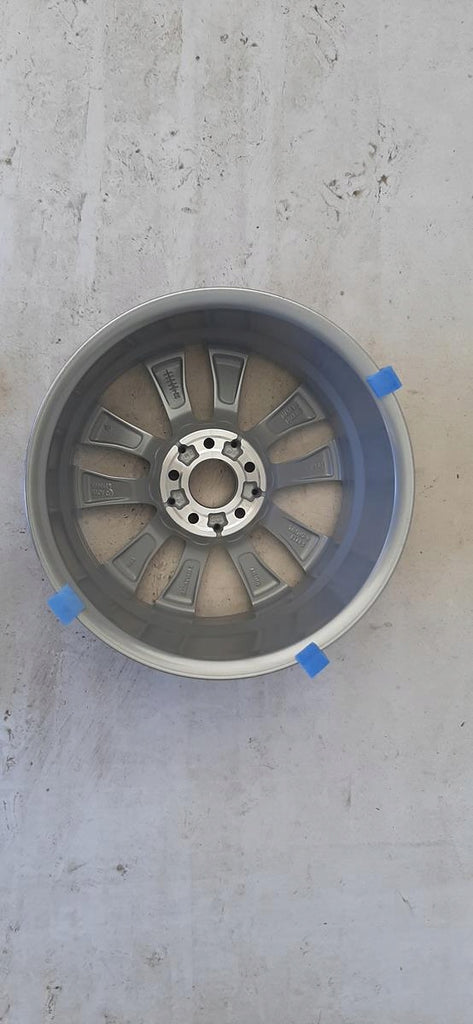 1x Alufelge 17 Zoll 7.0" 5x112 48,5ET Glanz Silber A205401800 Mercedes-Benz