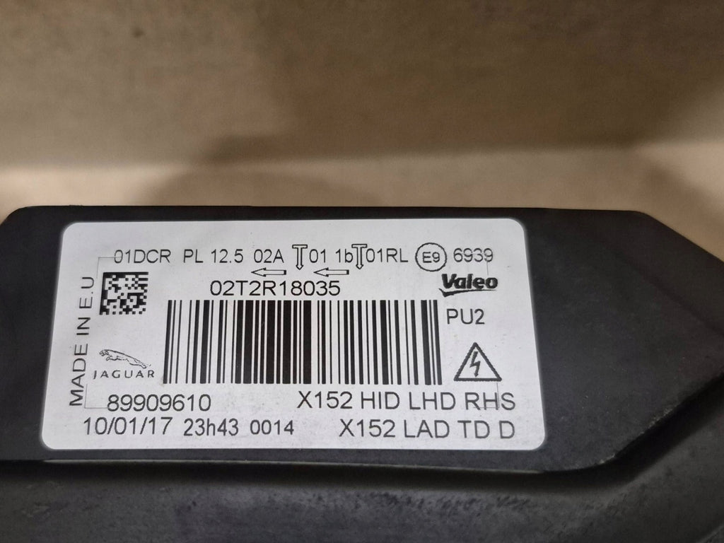 Frontscheinwerfer Jaguar F-Type X152 89909610 X15202T2R18035 Rechts Headlight SCH3075284071zu
