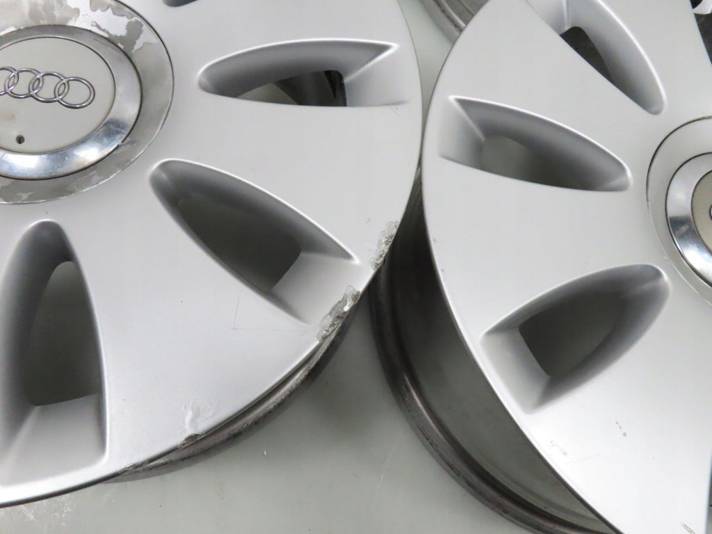 4x Alufelge 16 Zoll 7.0" 5x112 35ET Glanz Silber 4F0601025N Audi A6 A4 Rim Wheel FEL1230362651ww