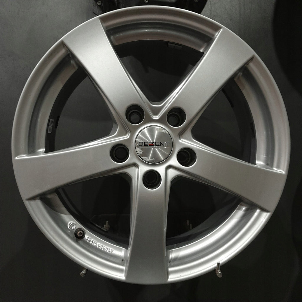 4x Alufelge 16 Zoll 6.5" 5x112 42ET 124R000057 VW Passat Golf V I Rim Wheel FEL7286021502vv