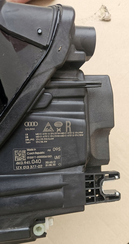 Frontscheinwerfer Audi A6 C8 4K0941040 LED Rechts Scheinwerfer Headlight SCH7878867664kr