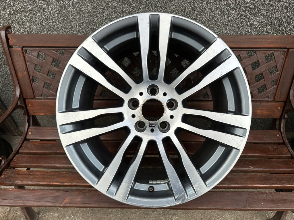 1x Alufelge 20 Zoll 10.0" 5x120 40ET Glanz Graphit 7842183 BMW X5 E70 E71 Mg FEL6002974650va