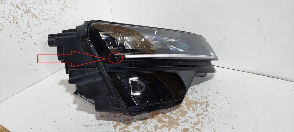 Frontscheinwerfer Skoda Karoq 57B941016D Rechts Scheinwerfer Headlight SCH2468107081qc