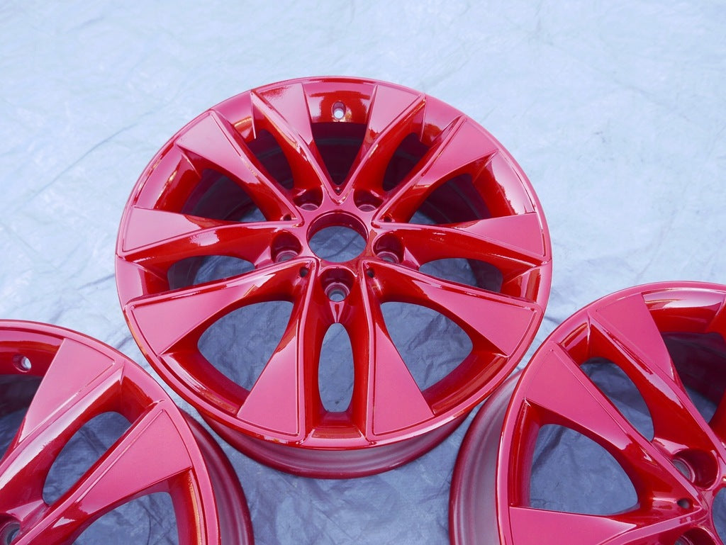 4x Alufelge 17 Zoll 7.5" 5x120 43ET Glanz Weiß 6850152 BMW F22 F21 F20 Rim Wheel FEL7920421333da