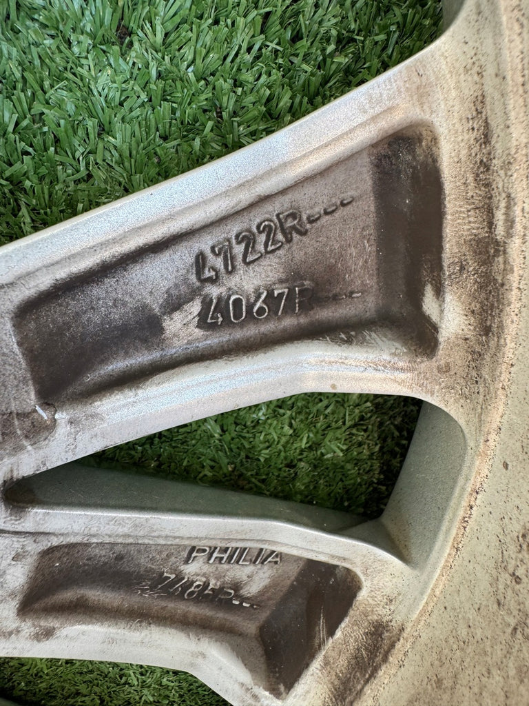 1x Alufelge 16 Zoll 6.5" 4x100 4722R 4067R Renault Rim Wheel