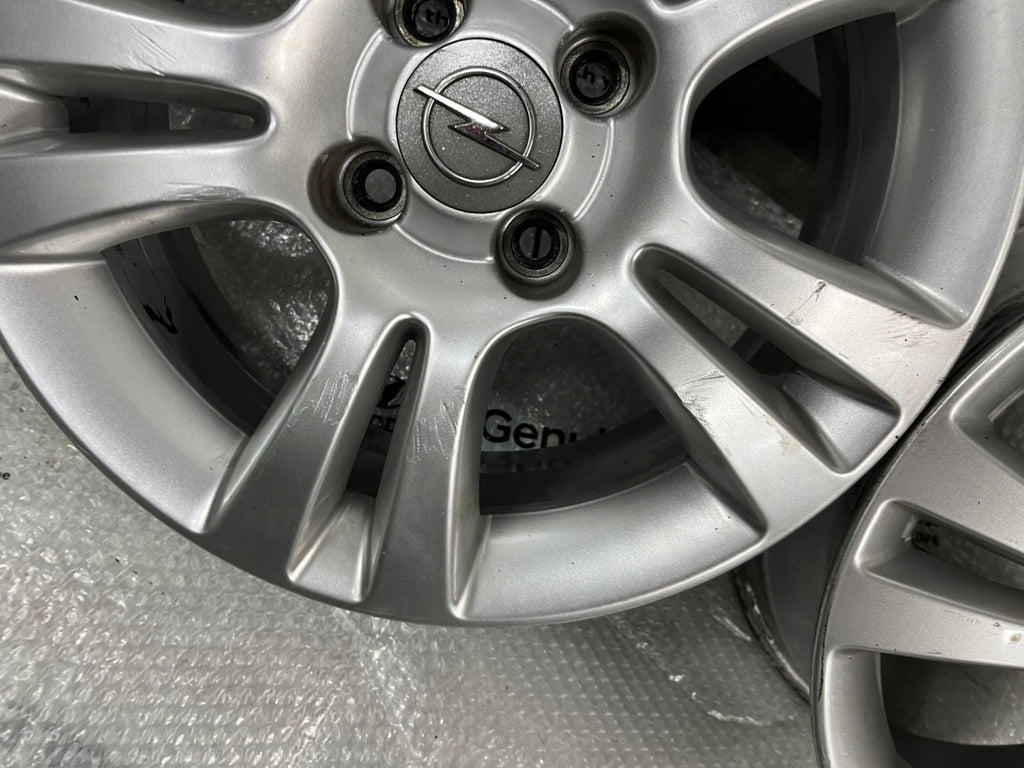 4x Alufelge 16 Zoll 6.0" 4x100 Opel Corsa E D Rim Wheel FEL6935069736re
