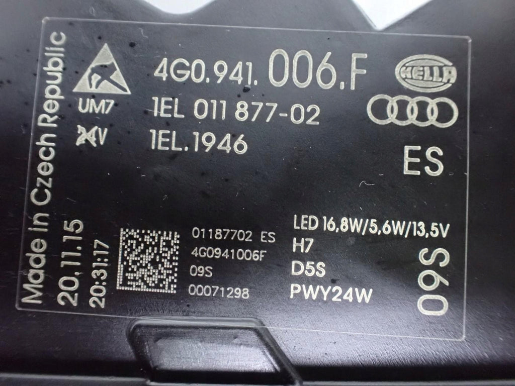 Frontscheinwerfer Audi A6 C7 4G0941006F 4G0907397R LED Rechts Headlight