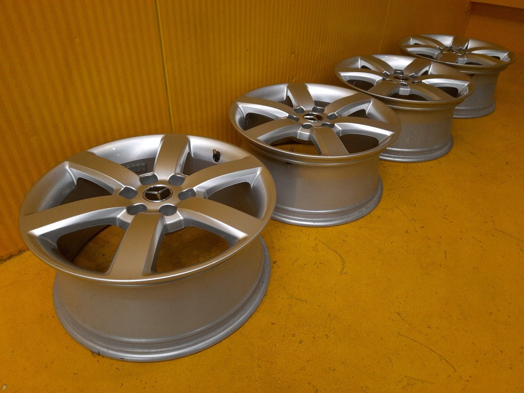 4x Alufelge 17 Zoll 7.5" 6x114.3 50ET Glanz Mercedes-Benz Rim Wheel FEL6063126749rs