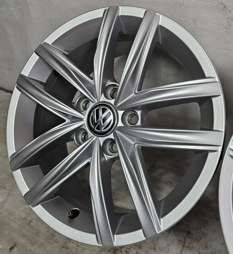 4x Alufelge 16 Zoll 6.5" 5x112 46ET 5G0601025CS VW Passat Golf VII Beetle Sharan FEL2739825532sl
