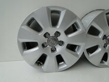 Load image into Gallery viewer, 4x Alufelge 16 Zoll 7.5&quot; 5x112 37ET Silber Audi Rim Wheel