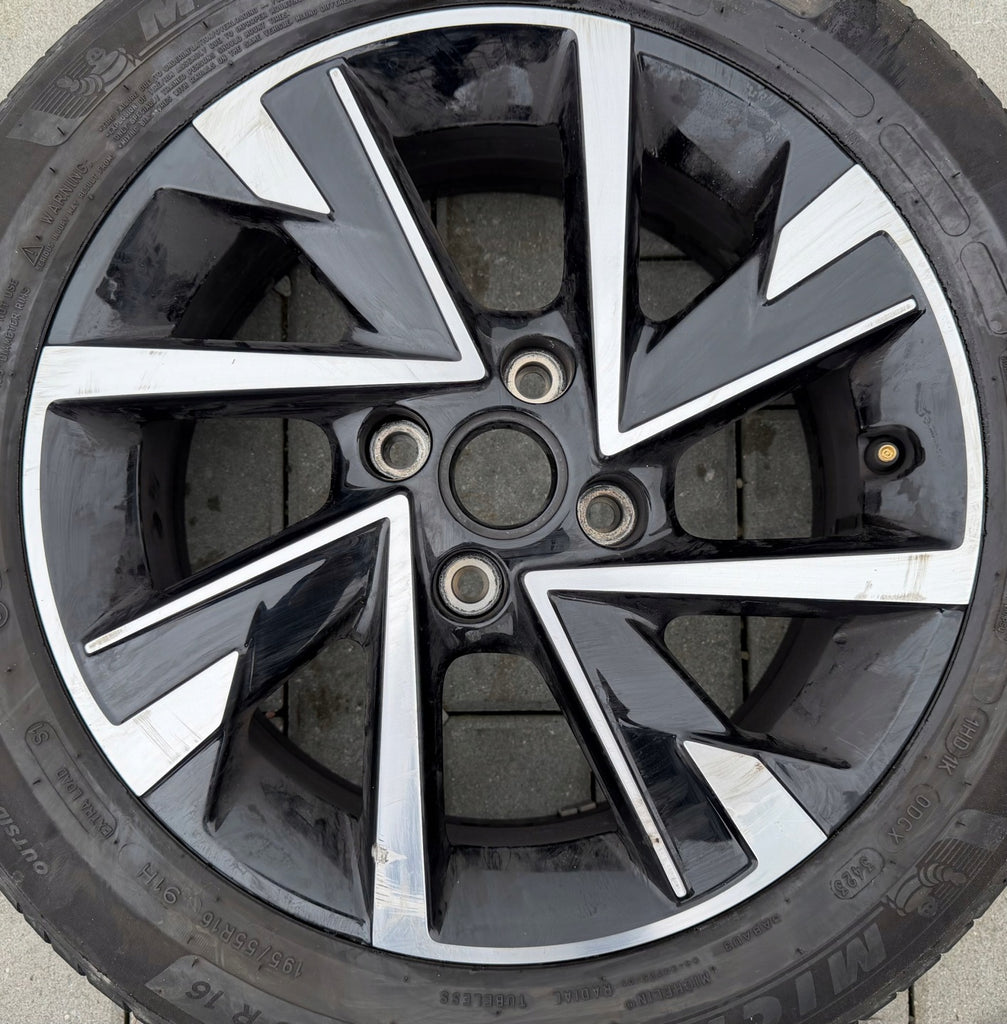 1x Alufelge 16 Zoll 6.5" 4x108 38ET 9847228980 Opel Corsa F Rim Wheel FEL5706208913uq