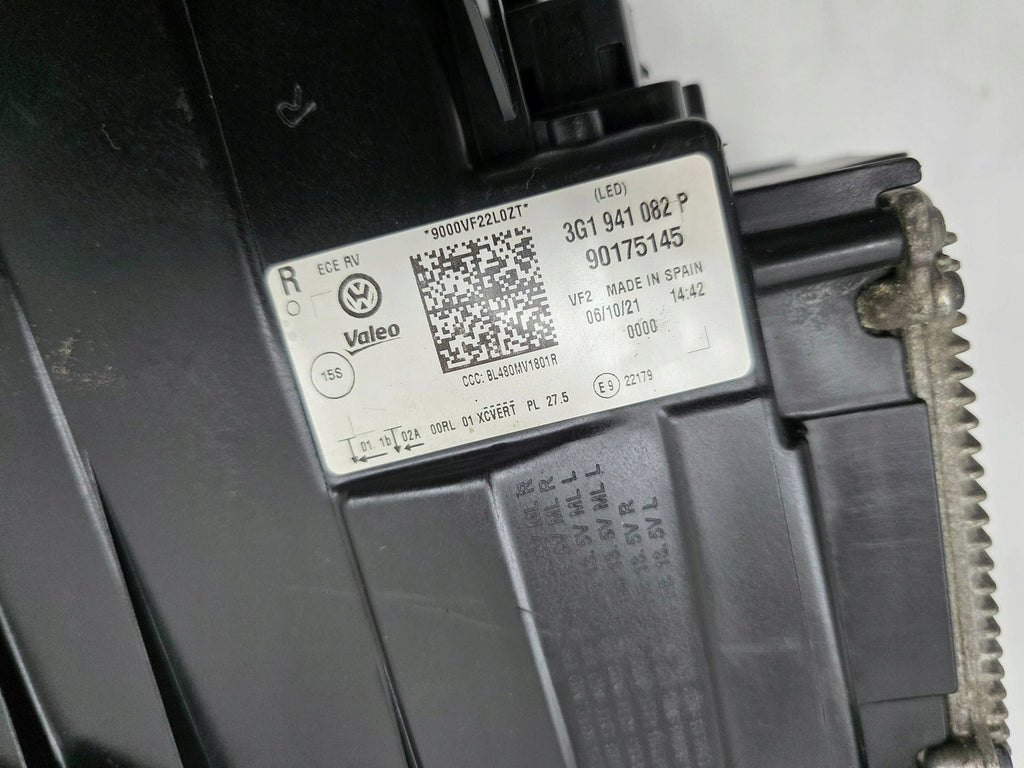 Frontscheinwerfer VW Passat B8 3G1941082P Full LED Rechts Scheinwerfer Headlight SCH5958791997je