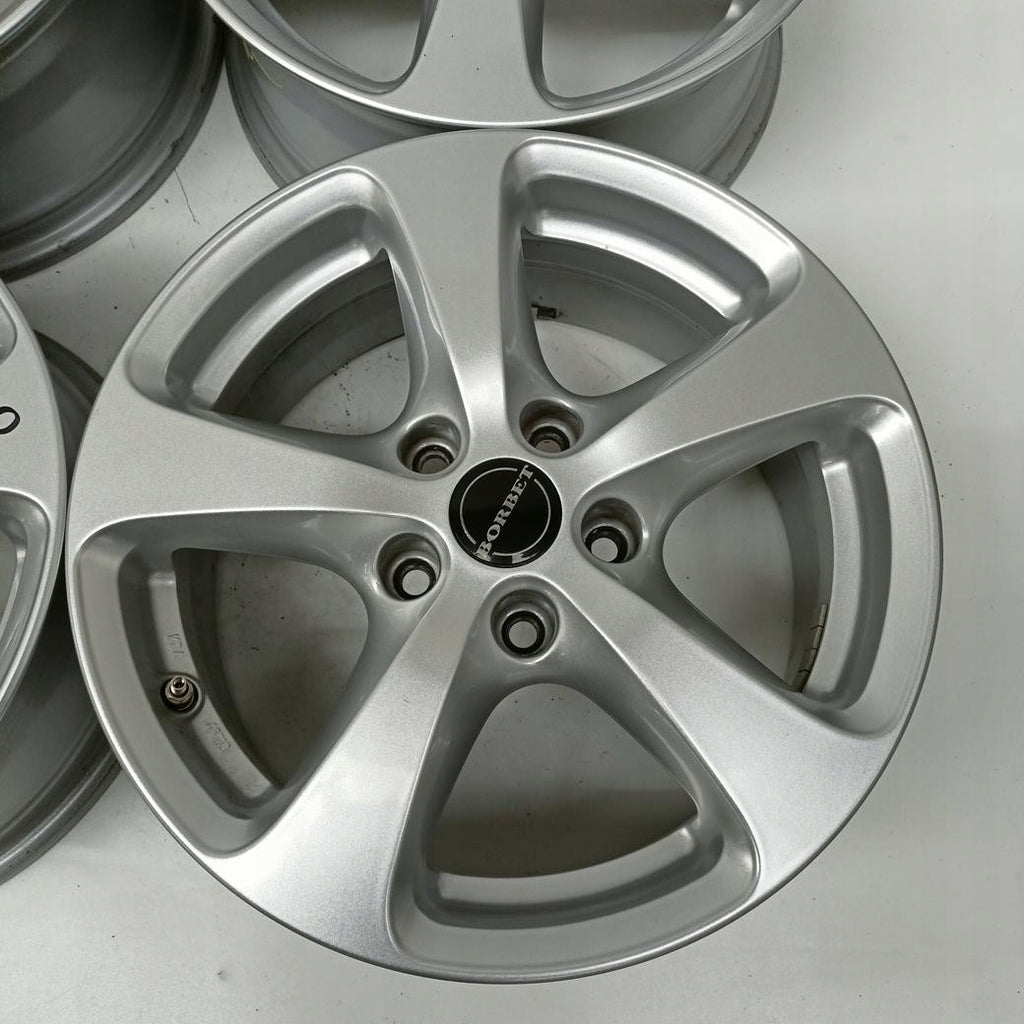 4x Alufelge 16 Zoll 7.0" 5x112 40ET Glanz Silber CC70640 Audi I Rim Wheel FEL3616484104gc