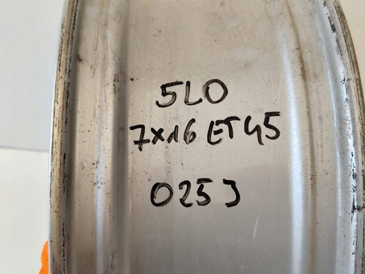 1x Alufelge 16 Zoll 5x112 5L0601025J Skoda Yeti Rim Wheel FEL7014333917pi