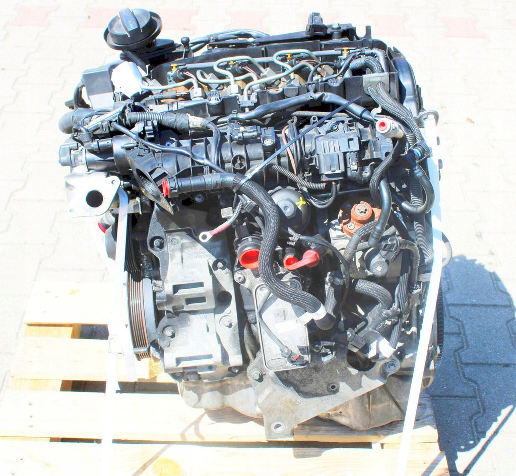 Motor BMW F10 F30 F20 N47D20C 2.0 184PS 244TKm 2011 Diesel Engine Komplett