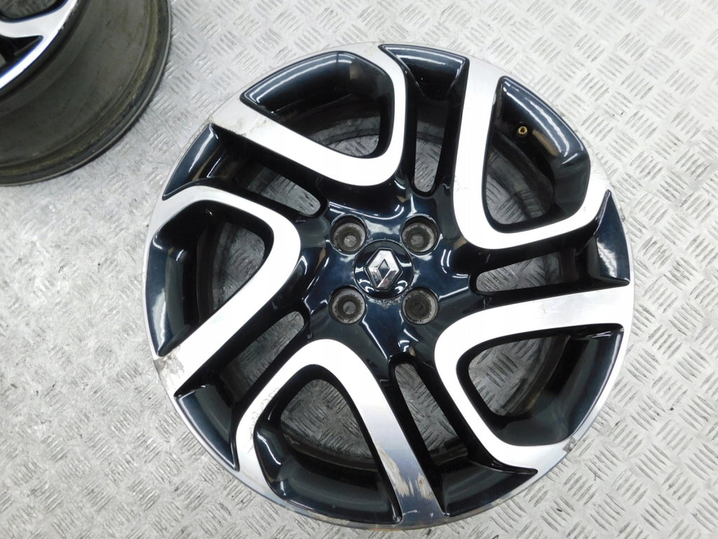 4x Alufelge 17 Zoll 6.5" 4x100 40ET Glanz 403005727R Renault Clio IV Captur I FEL1183589189rn
