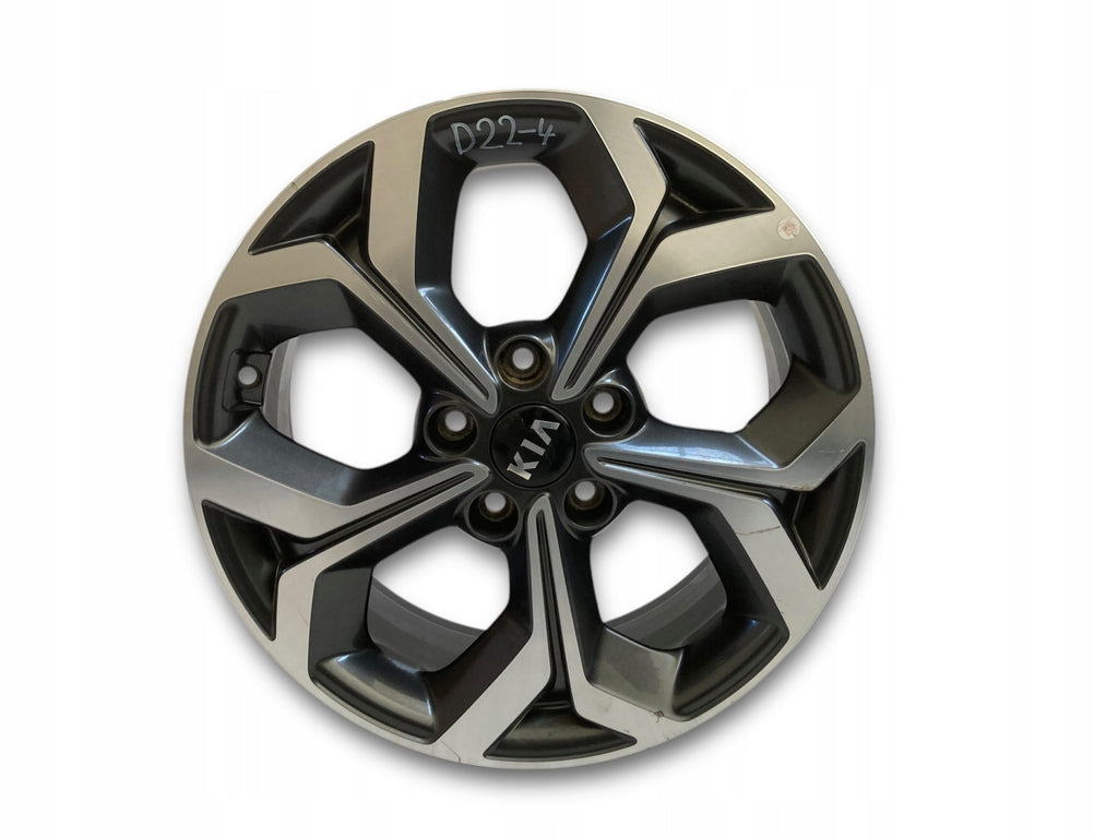1x Alufelge 17 Zoll 7.0" 5x114.3 53ET Glanz Graphit 52910-J7400 Kia Proceed Mg FEL8766698942qu