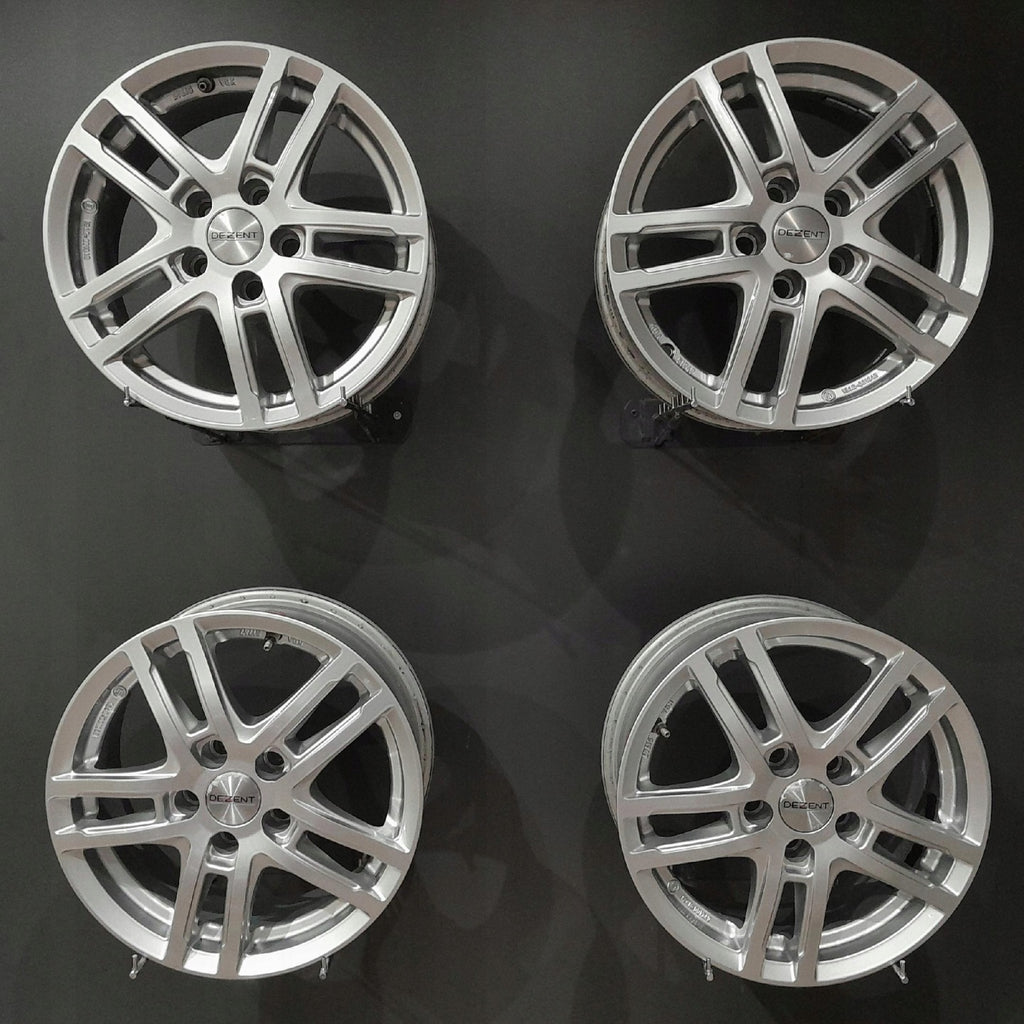 4x Alufelge 15 Zoll 6.0" 5x105 37ET Glanz Silber Chevrolet Cruze Astra Rim Wheel FEL2008775073sl