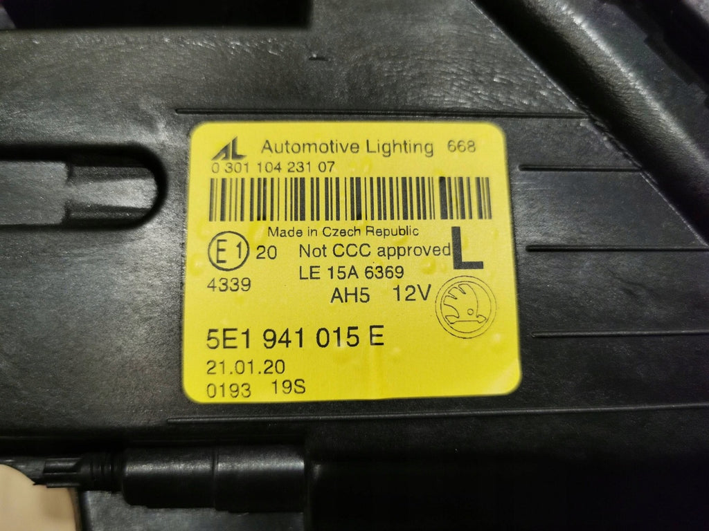 Frontscheinwerfer Skoda Octavia III 5E1941015 Links Scheinwerfer Headlight SCH7844847439uu