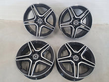 Laden Sie das Bild in den Galerie-Viewer, 4x Alufelge 18 Zoll 7.5" 5x112 49ET Glanz Schwarz A1774011500 Mercedes-Benz W177 FEL9183073592nk