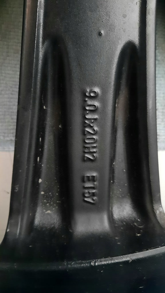 1x Alufelge 20 Zoll 9.0" 5x112 57ET A1664011600 Mercedes-Benz W166 Rim Wheel FEL5562752015ml