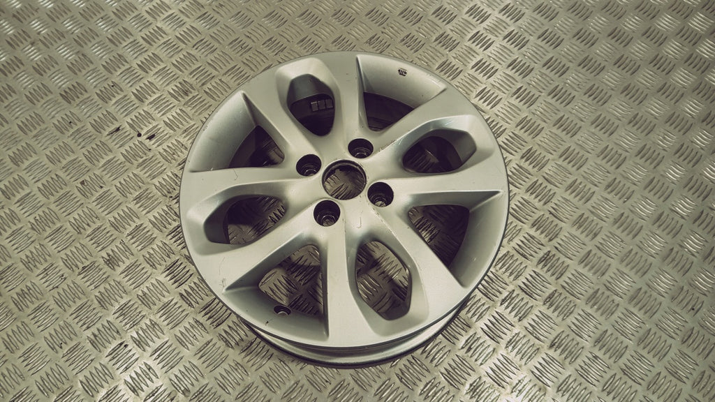 1x Alufelge 15 Zoll 5.5" 4x110 50ET 3HM1ACC1434 Nissan Micra I K12 Rim Wheel FEL9932357510et