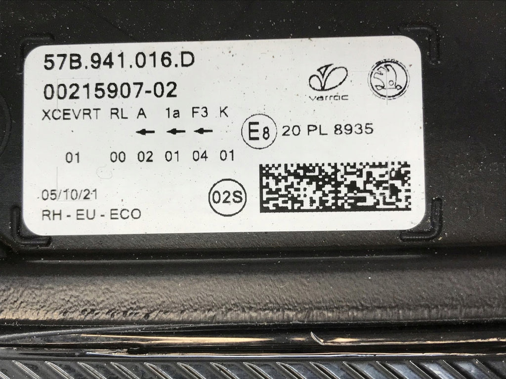Frontscheinwerfer Skoda Karoq 57B941016D LED Rechts Scheinwerfer Headlight SCH3045908247uz