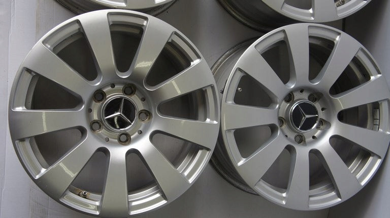 4x Alufelge 16 Zoll 7.0" 5x112 A2124010002 Mercedes-Benz Rim Wheel