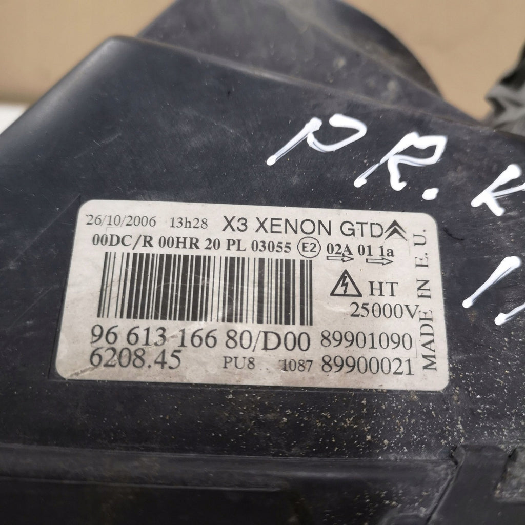 Frontscheinwerfer Citroën C5 I 9661316680 89900021 Links Scheinwerfer Headlight SCH3368808898qt