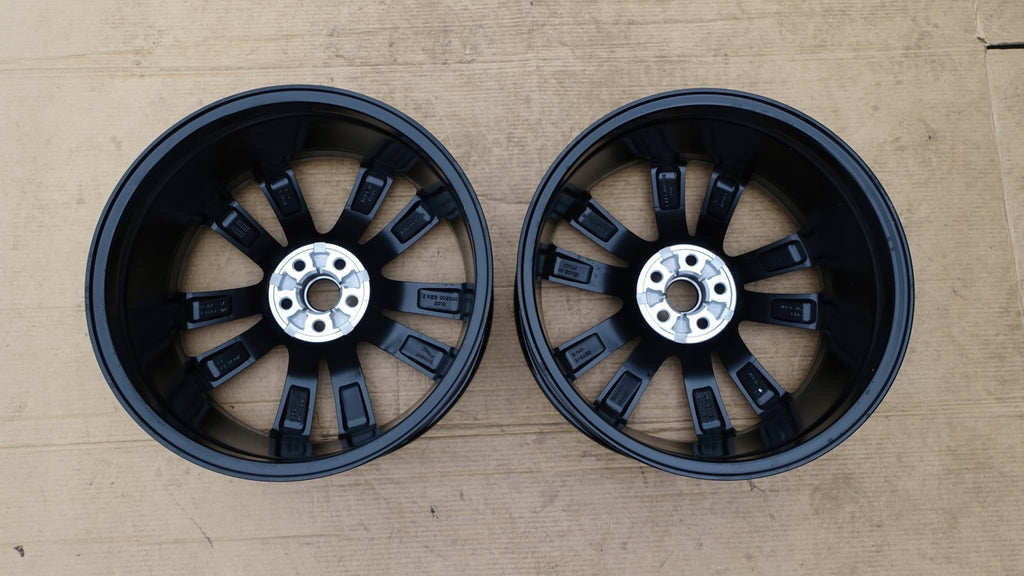 1x Alufelge 20 Zoll 8.0" 5x108 40ET Glanz Schwarz Jaguar Rim Wheel FEL9630979843ui