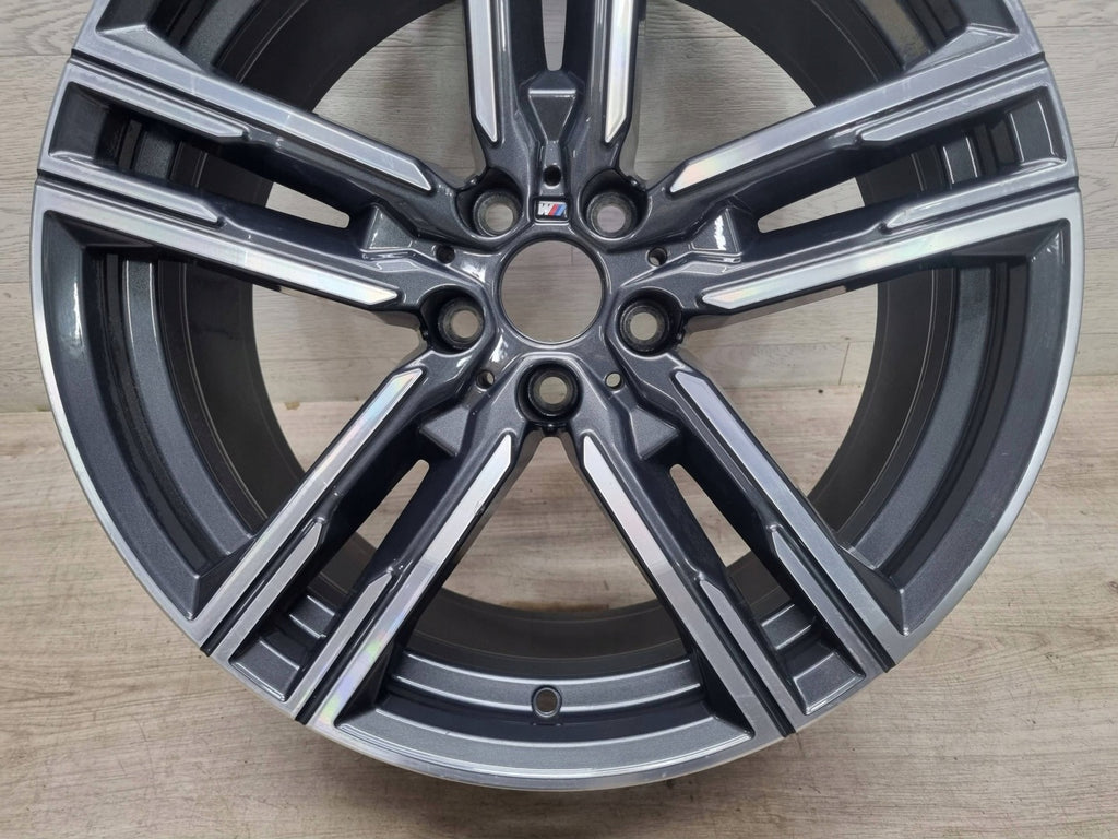 1x Alufelge 19 Zoll 8.0" 5x112 26ET Glanz Graphit 8090019 BMW 8 G14 G15 Mg FEL5736022799pg