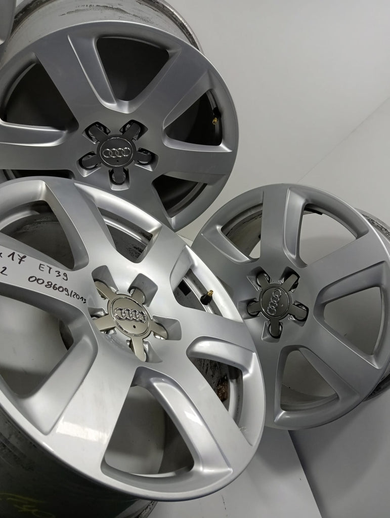 4x Alufelge 17 Zoll 8.0" 5x112 39ET Audi Rim Wheel FEL7803991002uv